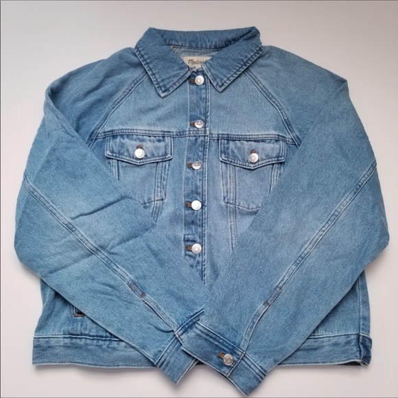 Madwell oversized denim jacket NWT size S … - Picture 5 of 9